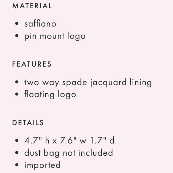 Black Kate Spade purse - Picture 2 of 8